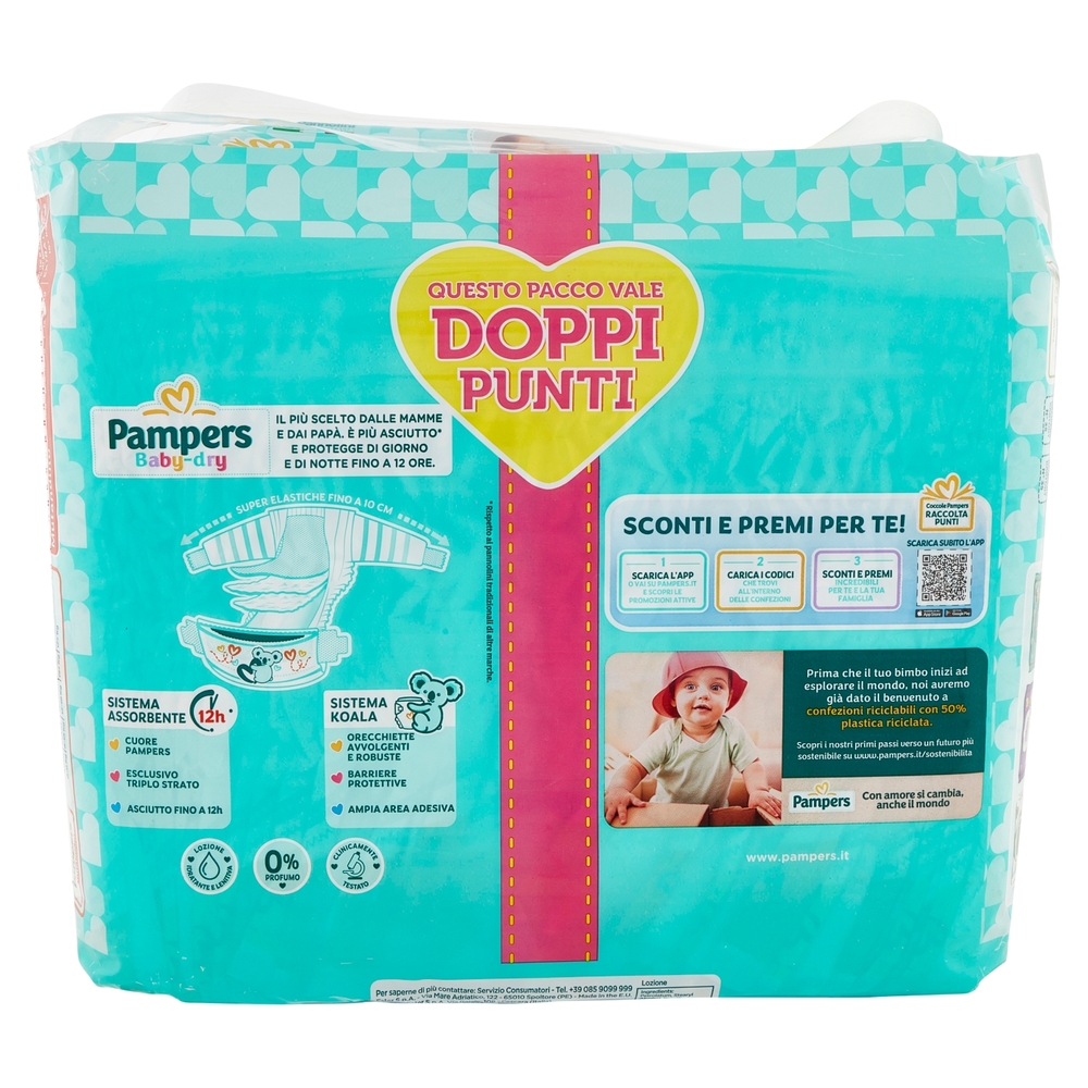 Pampers Baby-dry 6 XL 17+17 pz